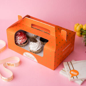 Assorted Cup Cake Box (6 Pcs)