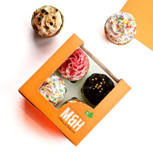 Cupcake Box 4 pc