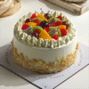 Fresh Fruit Heaven Cake