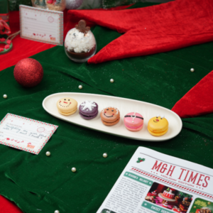 Christmas Special Macron Box 6 Pieces