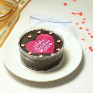 Cupid’s Dutch Truffle Bento Jar cake